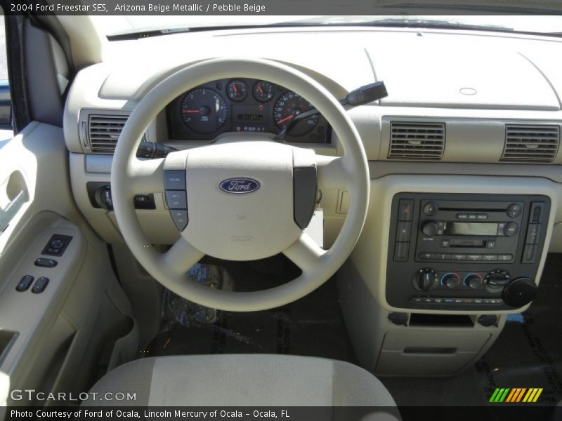 Arizona Beige Metallic / Pebble Beige 2004 Ford Freestar SES