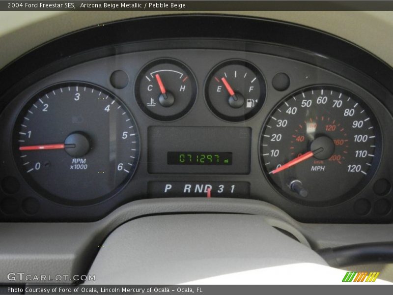 Arizona Beige Metallic / Pebble Beige 2004 Ford Freestar SES