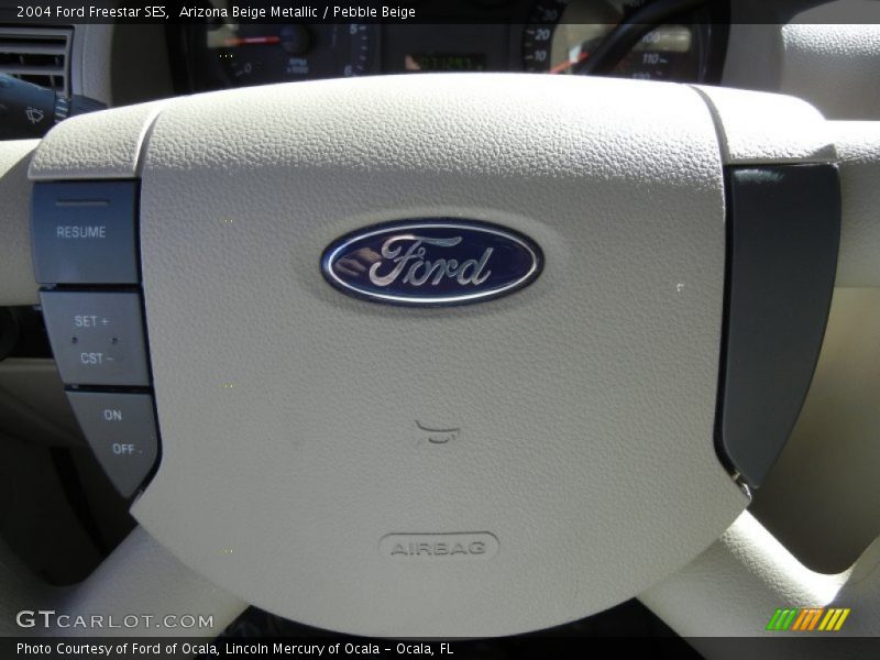 Arizona Beige Metallic / Pebble Beige 2004 Ford Freestar SES