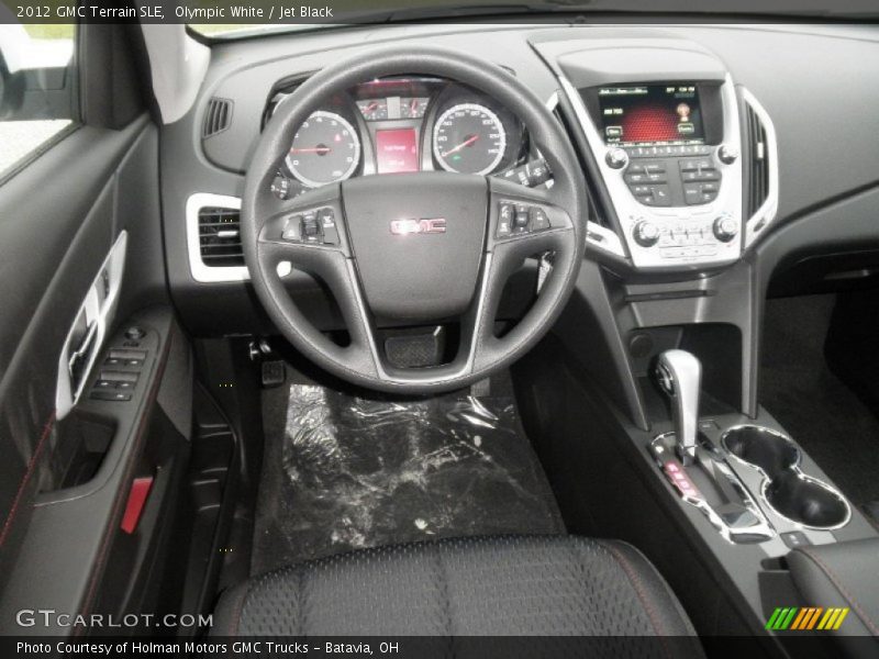 Olympic White / Jet Black 2012 GMC Terrain SLE