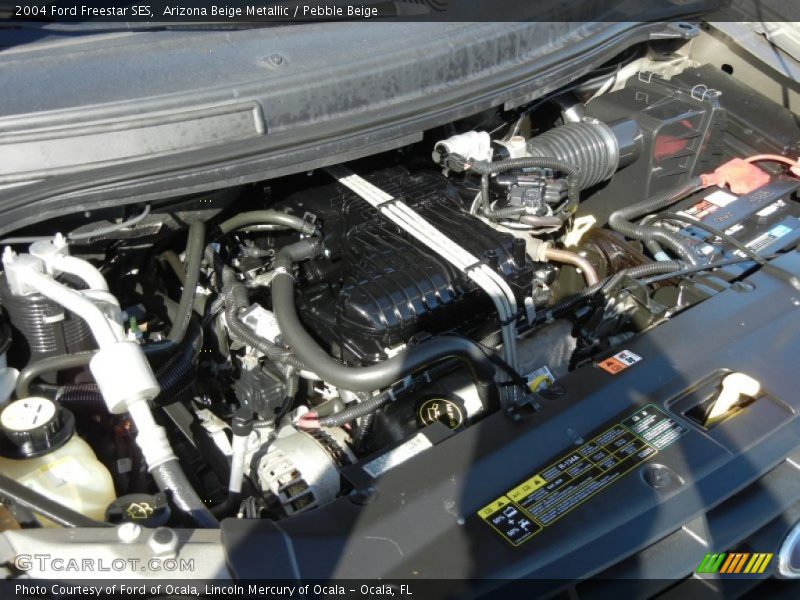 Arizona Beige Metallic / Pebble Beige 2004 Ford Freestar SES