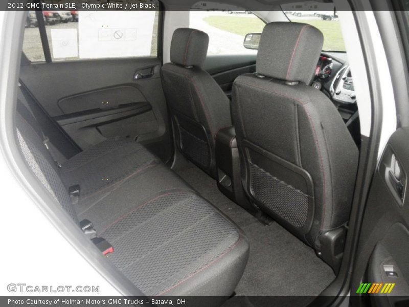 Olympic White / Jet Black 2012 GMC Terrain SLE