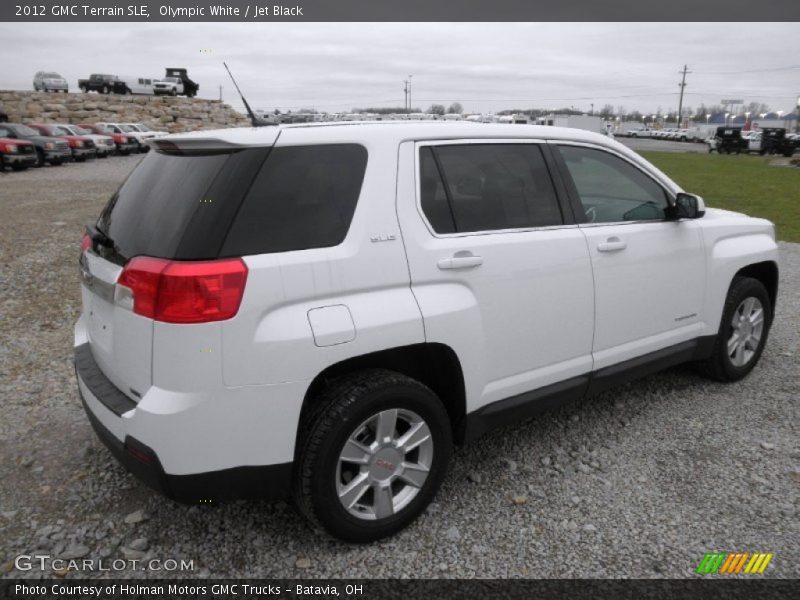 Olympic White / Jet Black 2012 GMC Terrain SLE