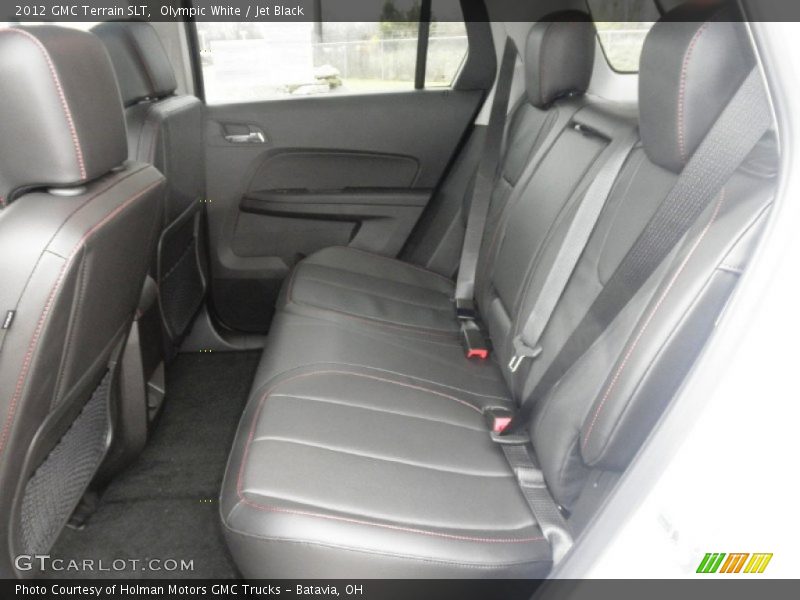 Olympic White / Jet Black 2012 GMC Terrain SLT