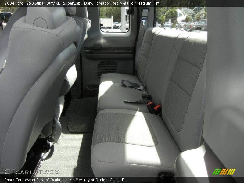  2004 F250 Super Duty XLT SuperCab Medium Flint Interior
