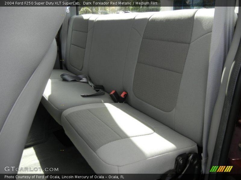 Dark Toreador Red Metallic / Medium Flint 2004 Ford F250 Super Duty XLT SuperCab