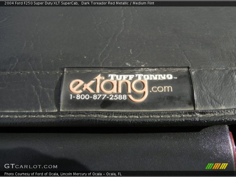 Dark Toreador Red Metallic / Medium Flint 2004 Ford F250 Super Duty XLT SuperCab