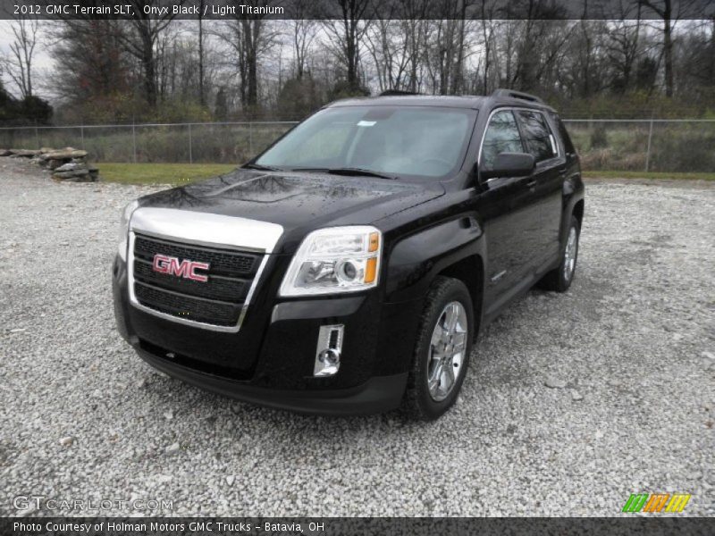 Onyx Black / Light Titanium 2012 GMC Terrain SLT