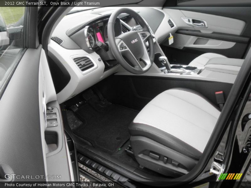 Onyx Black / Light Titanium 2012 GMC Terrain SLT