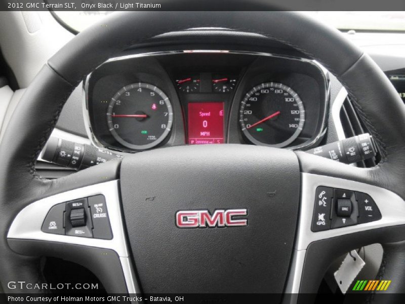Onyx Black / Light Titanium 2012 GMC Terrain SLT