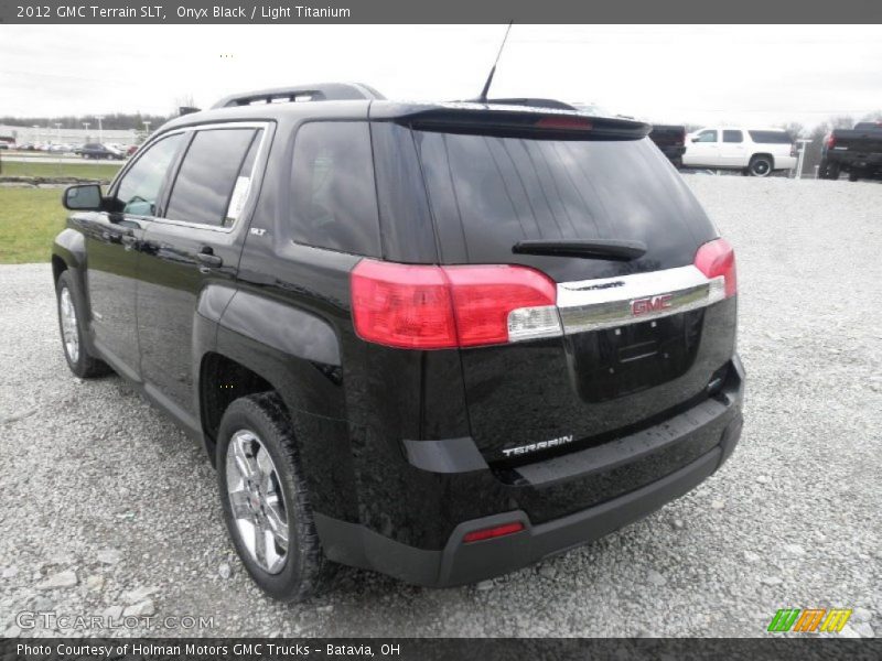 Onyx Black / Light Titanium 2012 GMC Terrain SLT