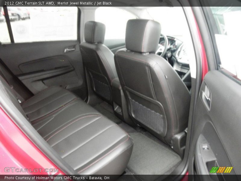 Merlot Jewel Metallic / Jet Black 2012 GMC Terrain SLT AWD