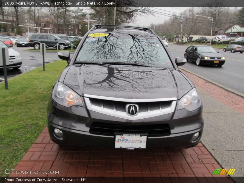 Grigio Metallic / Ebony 2009 Acura RDX SH-AWD Technology