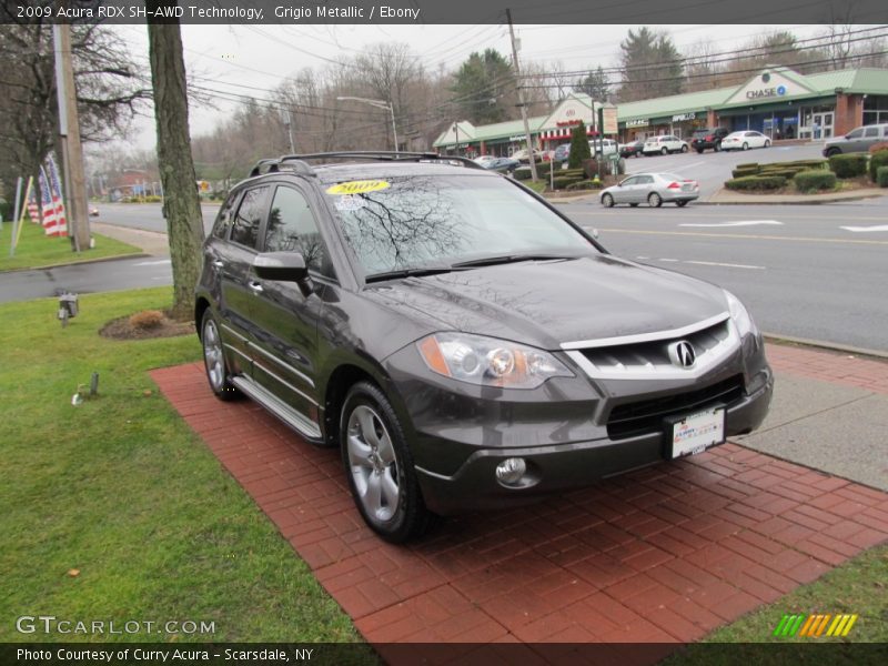 Grigio Metallic / Ebony 2009 Acura RDX SH-AWD Technology