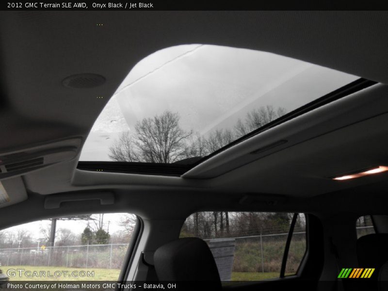 Onyx Black / Jet Black 2012 GMC Terrain SLE AWD
