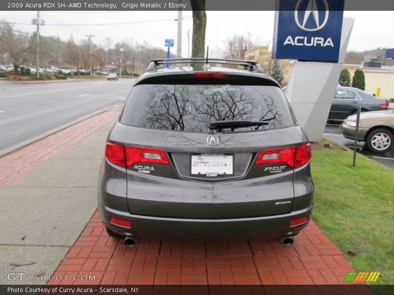 Grigio Metallic / Ebony 2009 Acura RDX SH-AWD Technology