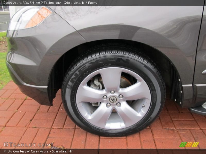 Grigio Metallic / Ebony 2009 Acura RDX SH-AWD Technology