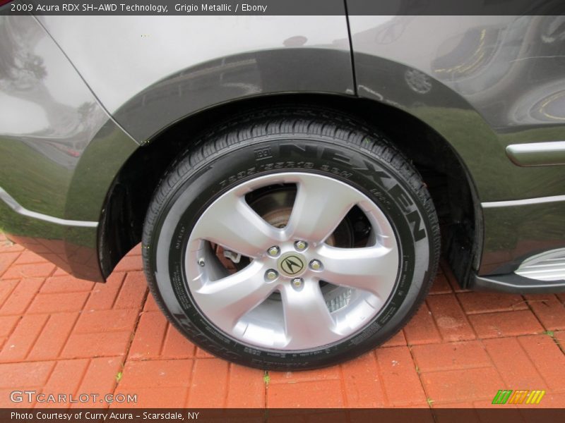 Grigio Metallic / Ebony 2009 Acura RDX SH-AWD Technology