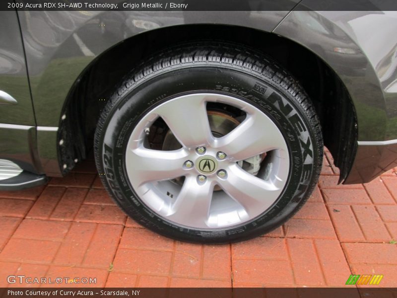 Grigio Metallic / Ebony 2009 Acura RDX SH-AWD Technology