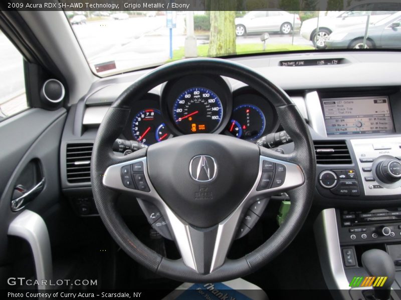 Grigio Metallic / Ebony 2009 Acura RDX SH-AWD Technology