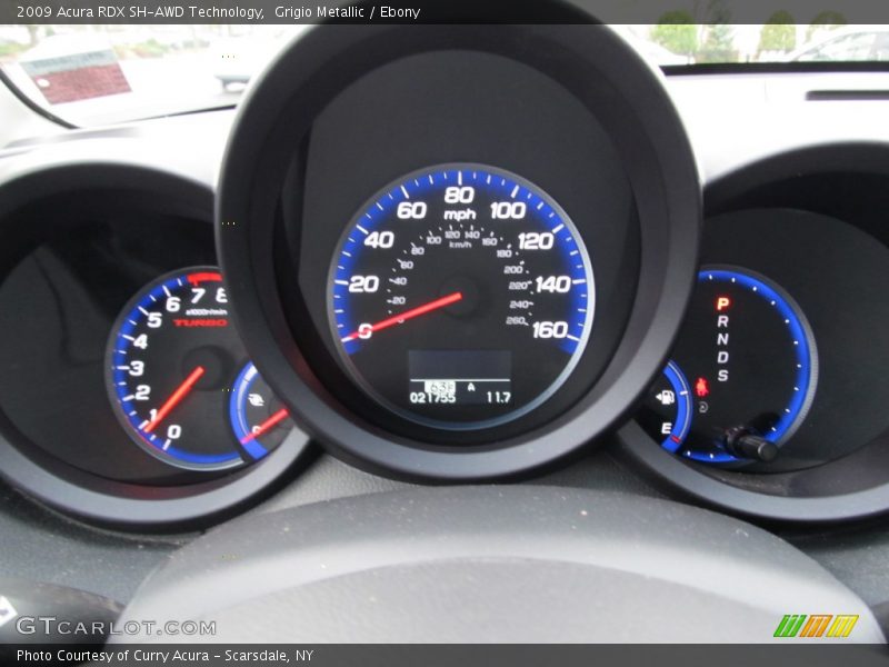 Grigio Metallic / Ebony 2009 Acura RDX SH-AWD Technology