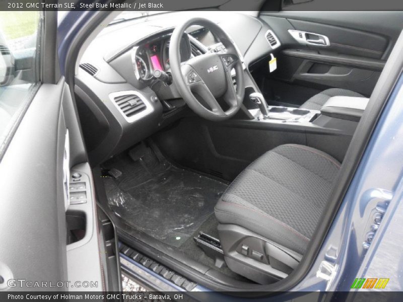 Steel Blue Metallic / Jet Black 2012 GMC Terrain SLE