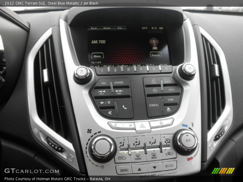 Steel Blue Metallic / Jet Black 2012 GMC Terrain SLE
