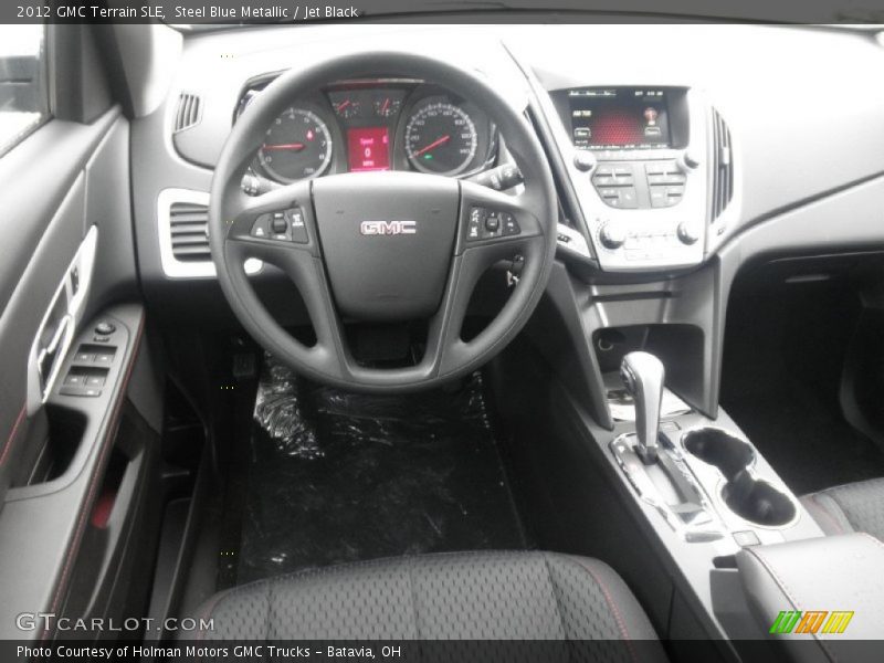 Steel Blue Metallic / Jet Black 2012 GMC Terrain SLE