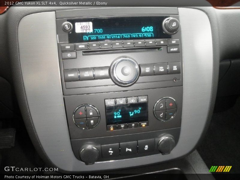 Quicksilver Metallic / Ebony 2012 GMC Yukon XL SLT 4x4