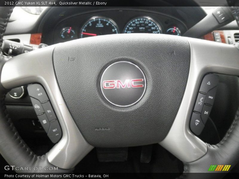 Quicksilver Metallic / Ebony 2012 GMC Yukon XL SLT 4x4