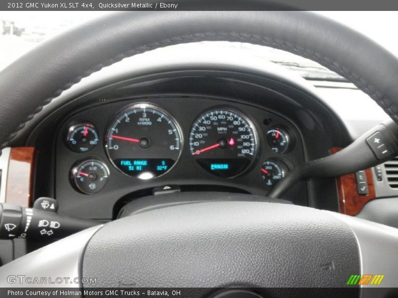 Quicksilver Metallic / Ebony 2012 GMC Yukon XL SLT 4x4