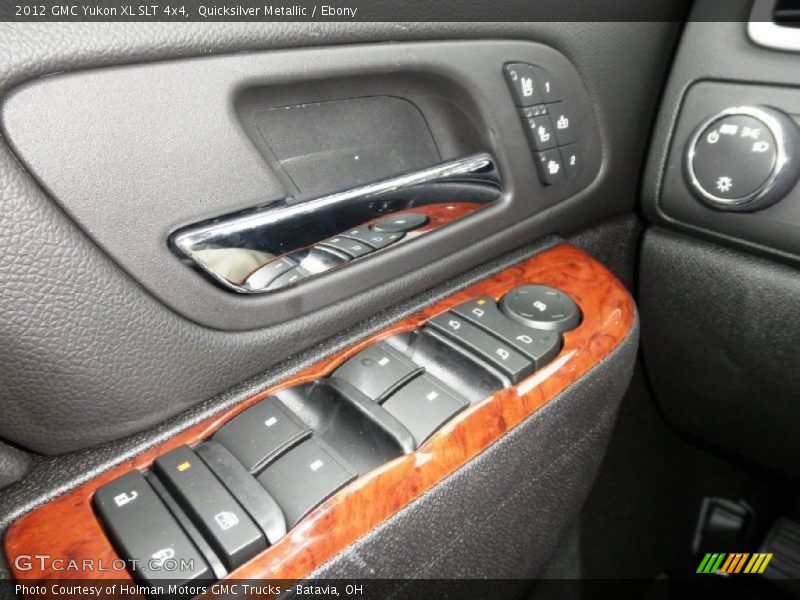 Quicksilver Metallic / Ebony 2012 GMC Yukon XL SLT 4x4
