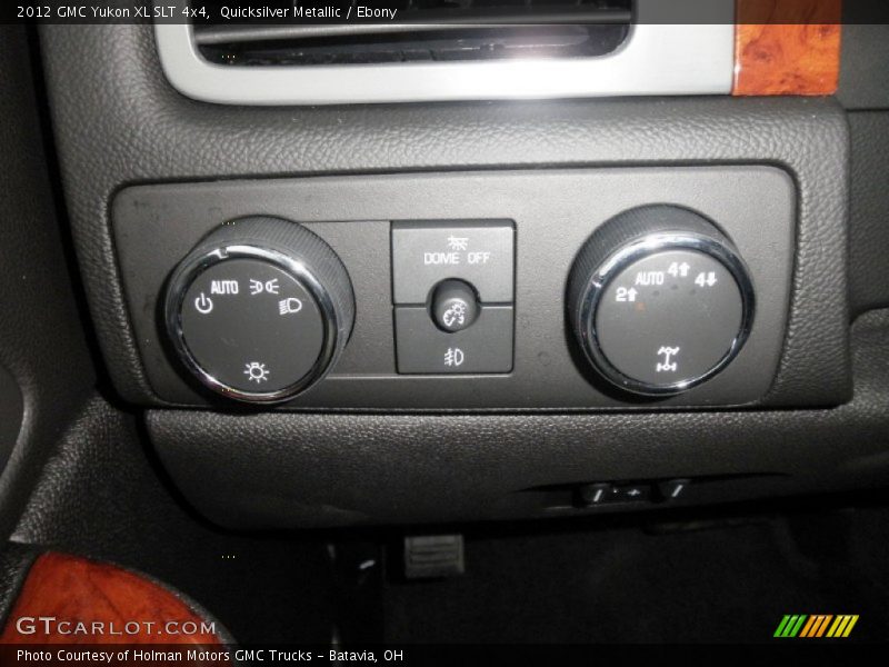 Quicksilver Metallic / Ebony 2012 GMC Yukon XL SLT 4x4