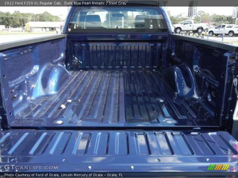 Dark Blue Pearl Metallic / Steel Gray 2012 Ford F150 XL Regular Cab