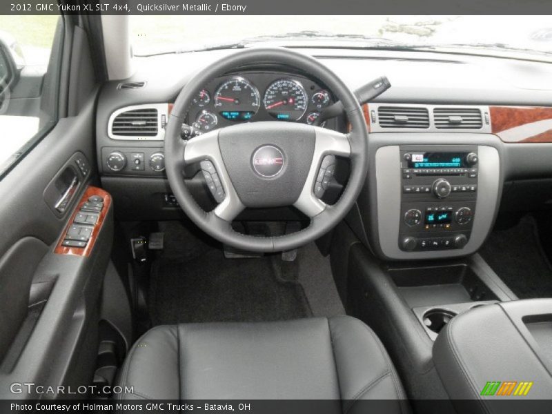 Quicksilver Metallic / Ebony 2012 GMC Yukon XL SLT 4x4