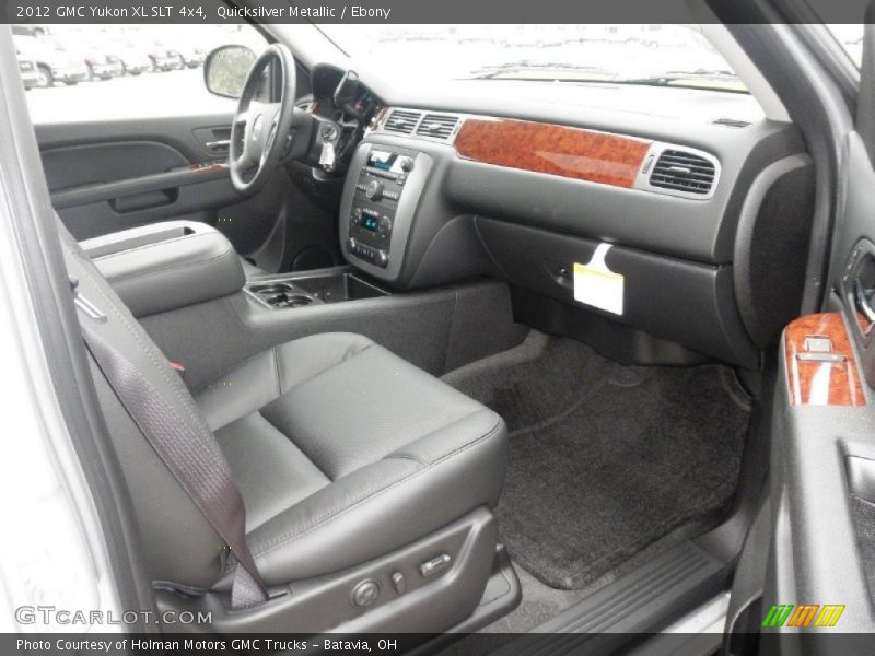 Quicksilver Metallic / Ebony 2012 GMC Yukon XL SLT 4x4