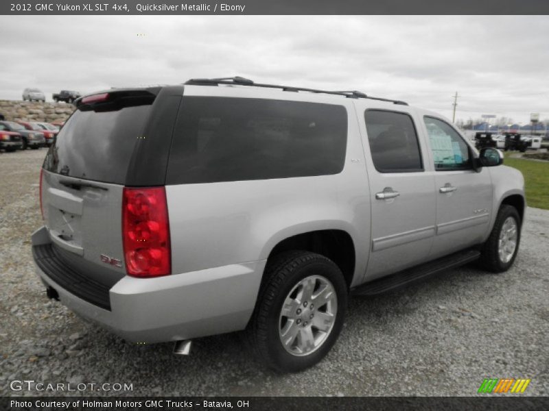 Quicksilver Metallic / Ebony 2012 GMC Yukon XL SLT 4x4