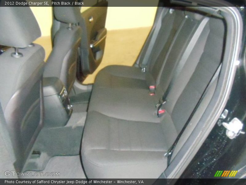 Pitch Black / Black 2012 Dodge Charger SE