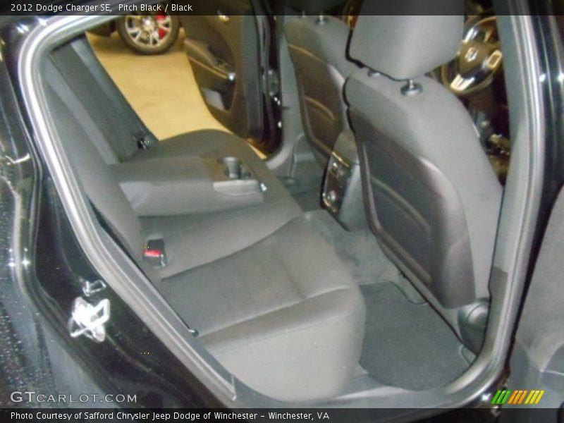 Pitch Black / Black 2012 Dodge Charger SE