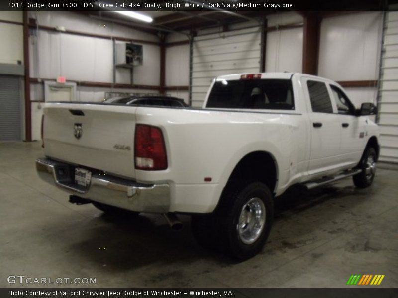  2012 Ram 3500 HD ST Crew Cab 4x4 Dually Bright White