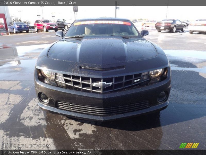 Black / Gray 2010 Chevrolet Camaro SS Coupe