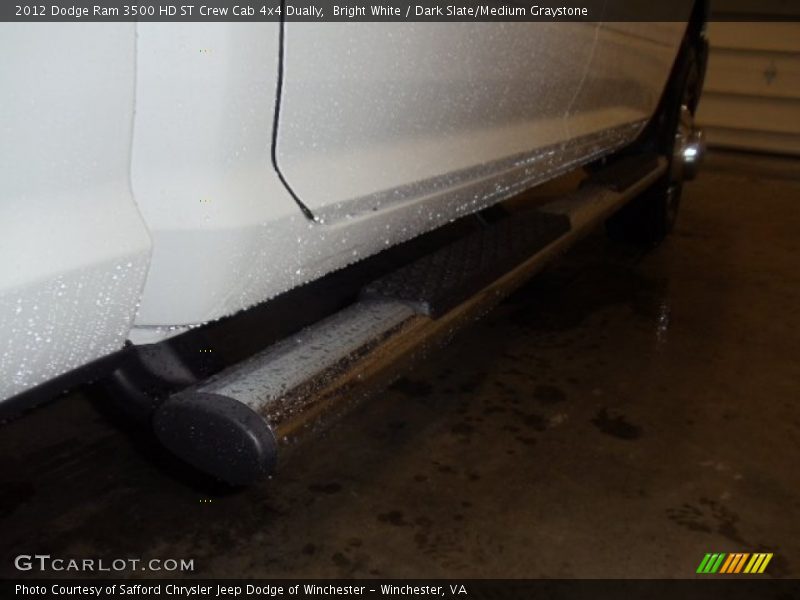 Bright White / Dark Slate/Medium Graystone 2012 Dodge Ram 3500 HD ST Crew Cab 4x4 Dually