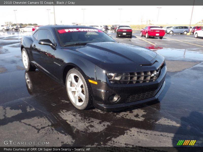 Black / Gray 2010 Chevrolet Camaro SS Coupe