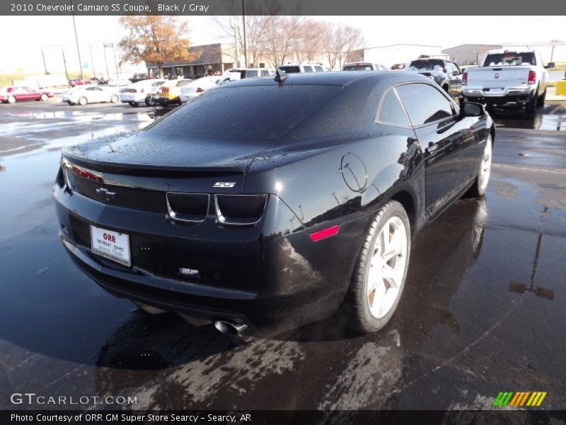 Black / Gray 2010 Chevrolet Camaro SS Coupe