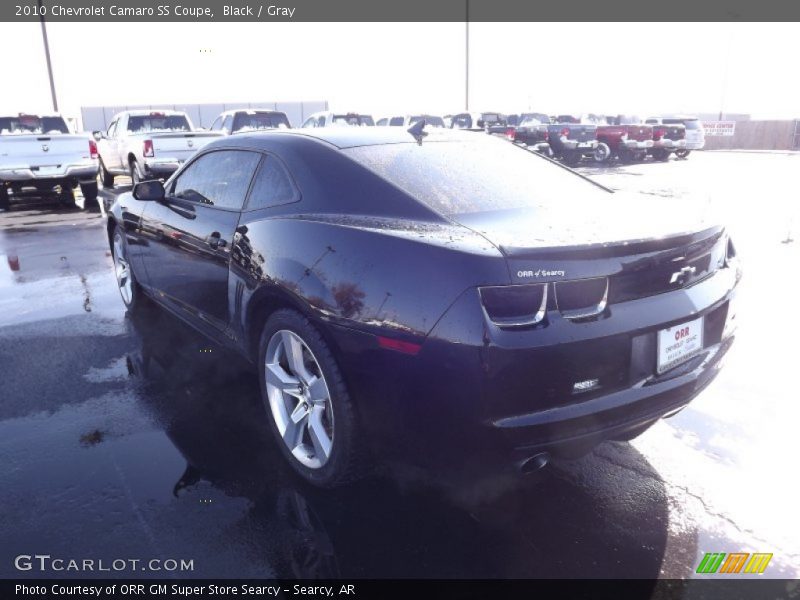Black / Gray 2010 Chevrolet Camaro SS Coupe