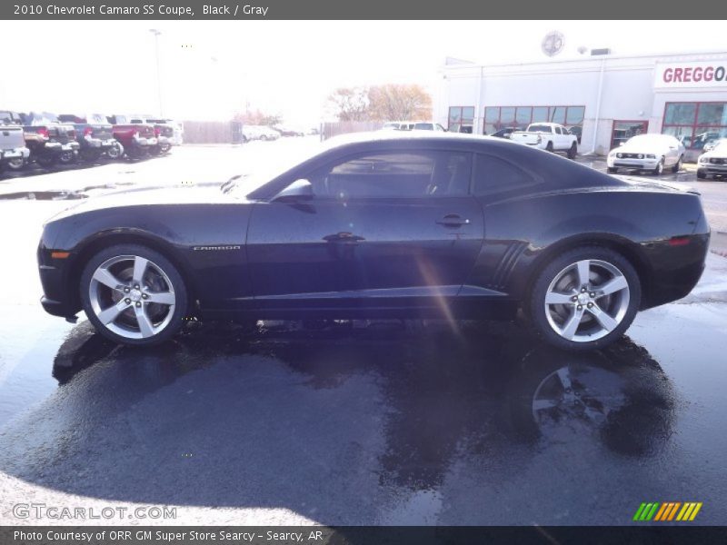 Black / Gray 2010 Chevrolet Camaro SS Coupe