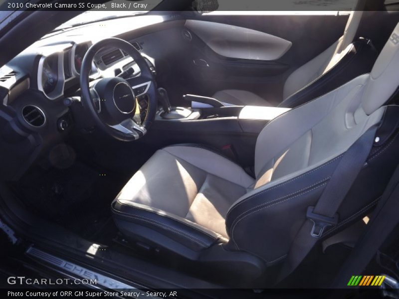 Black / Gray 2010 Chevrolet Camaro SS Coupe