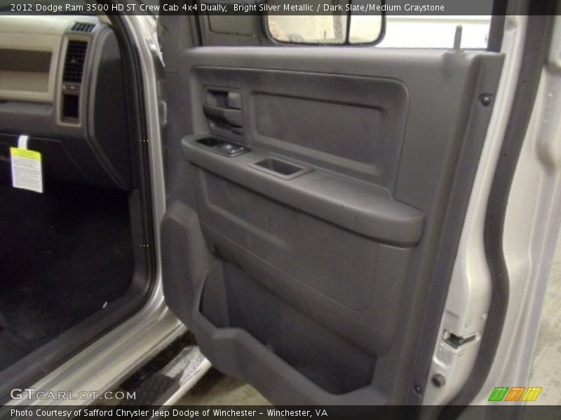 Bright Silver Metallic / Dark Slate/Medium Graystone 2012 Dodge Ram 3500 HD ST Crew Cab 4x4 Dually