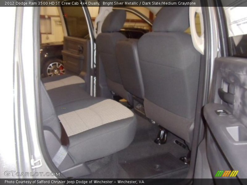 Bright Silver Metallic / Dark Slate/Medium Graystone 2012 Dodge Ram 3500 HD ST Crew Cab 4x4 Dually