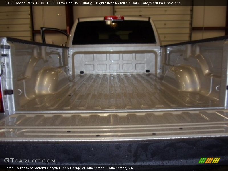Bright Silver Metallic / Dark Slate/Medium Graystone 2012 Dodge Ram 3500 HD ST Crew Cab 4x4 Dually